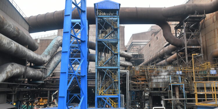 he new Carbon Capture and Utilisation (CCU) facility at Tata Steel's Jamshedpur works.