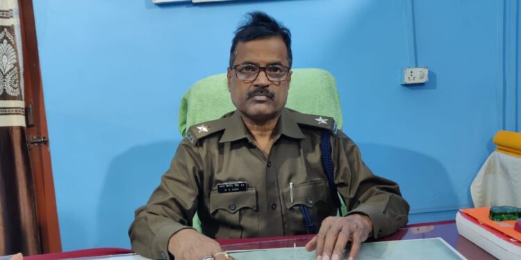 Newly posted OC of Shikaripara police station Nawal Kishore Singh