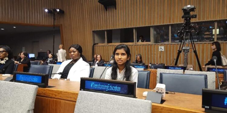 Kjal Kumari at UN