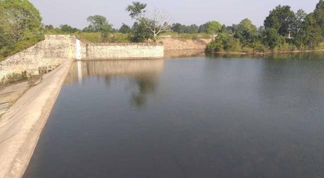 Baksha dam in Chatra. Picture by Vishvendu Jaipuriar