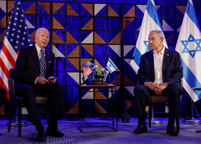 Joe Biden meets Netanyahu as attack on Gaza hospital increases crisis ...