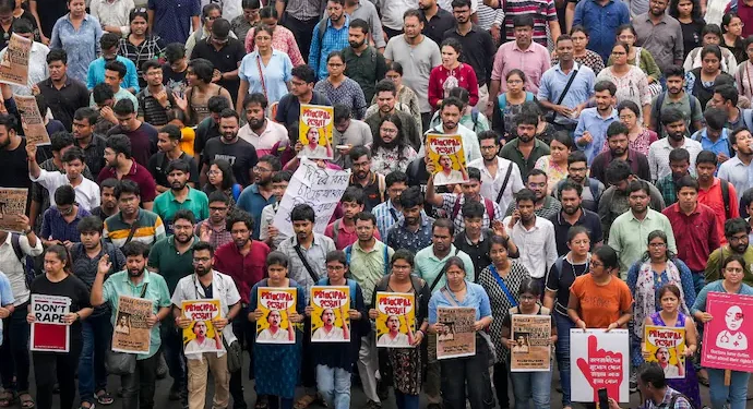 Nabanna Fortress: Massive Security Deployed Ahead of Protest March Demanding Mamata Banerjee’s Resignation