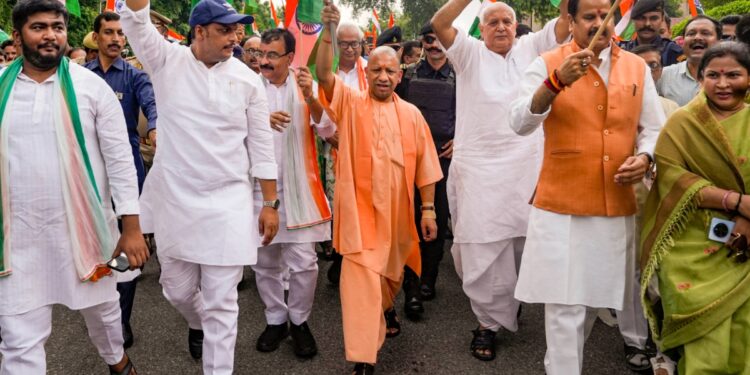 Yogi Adityanath Emphasizes Unity, Warns Against Divisive Politics
