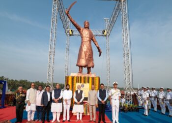 35-foot Shivaji statue collapses in Maharashtra; Opposition attacks Shinde govt