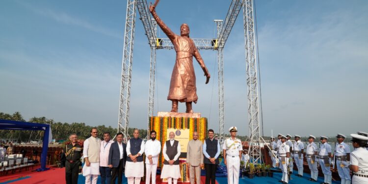 35-foot Shivaji statue collapses in Maharashtra; Opposition attacks Shinde govt