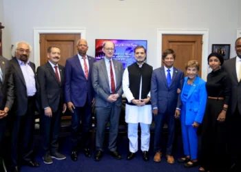 BJP Slams Rahul Gandhi for Meeting “Anti-India” US Lawmaker Ilhan Omar During US Visit