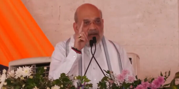 Amit Shah Promises Strong Response to Cross-Border Firing at Rally in J&K