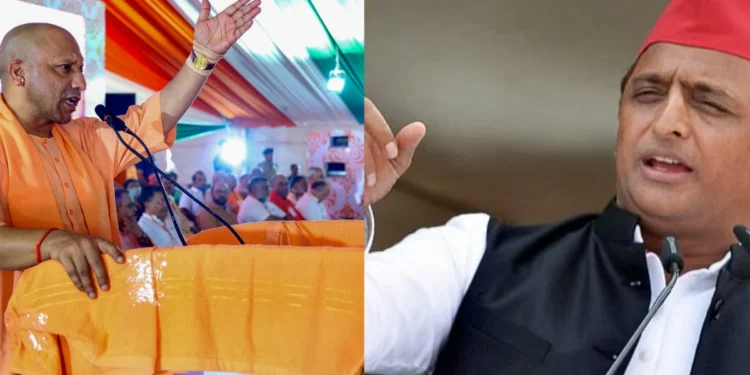 Yogi Adityanath and Akhilesh Yadav Exchange Sharp Barbs Over Bulldozer Politics