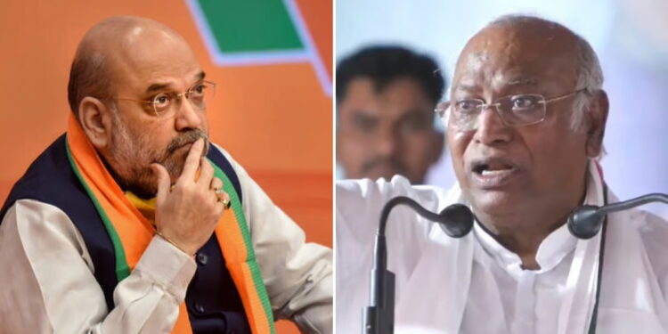 “Disgraceful”: Amit Shah Criticizes Mallikarjun Kharge’s Remarks on PM Modi
