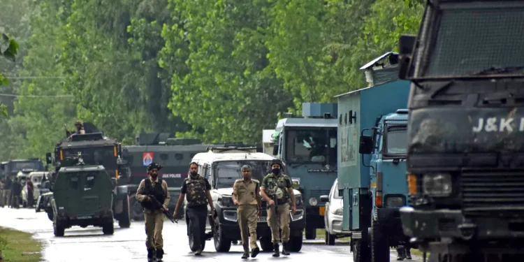 Three Terrorists Killed in Encounter with Security Forces in Jammu and Kashmir’s Kathua District