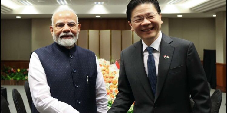 PM Modi and Singapore’s Lawrence Wong Elevate Ties to Comprehensive Strategic Partnership
