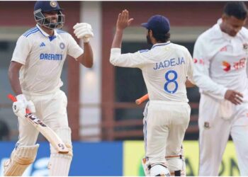 Ravichandran Ashwin Draws Inspiration from Ravindra Jadeja’s Batting