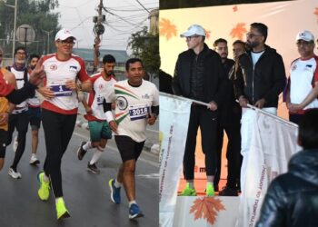 “So Damn Pleased”: Omar Abdullah Completes Kashmir Half Marathon, Promotes Fitness in J&K