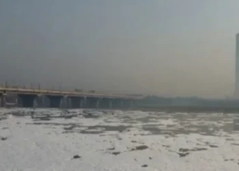 Smog Engulfs Delhi-NCR as Toxic Foam Covers Yamuna, Air Quality Worsens