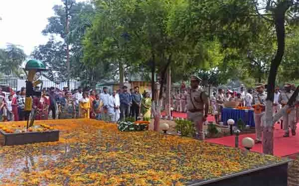 Police Remembrance Day: Tribute Paid to Brave Martyrs at Ranchi Police Line