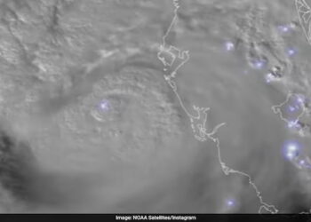 NOAA Footage Reveals Destructive Power of Hurricane Milton Over Florida