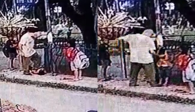 Punjab Man Caught on CCTV Assaulting 5-Year-Old Boy for Imitating His Dog