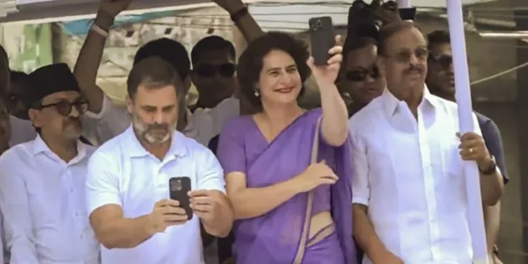 Priyanka Gandhi Vadra Campaigns For Herself For The First Time In Wayanad