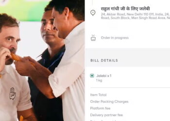 BJP Sends 1kg of Jalebi to Congress HQ for Rahul Gandhi in Delhi, Opts for Cash on Delivery