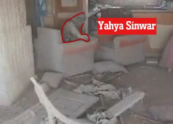 Drone Captures Final Moments of Hamas Leader Yahya Sinwar Before Death in Gaza Operation