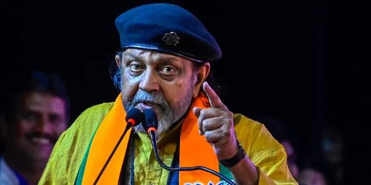 FIR Filed Against Mithun Chakraborty for Alleged Provocative Speech