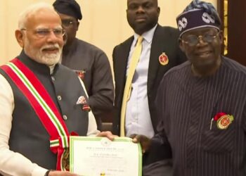 PM Modi Receives Nigeria’s Second-Highest National Award