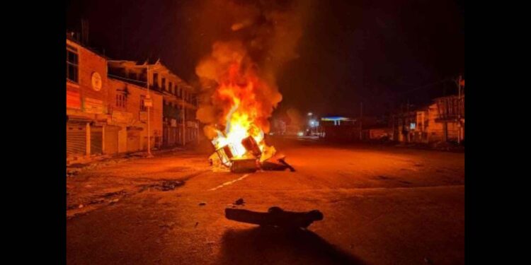 Manipur Violence Escalates: Protester Killed, Offices Ransacked, and NPP Withdraws Support