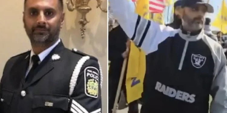 Canada Suspends Officer for Supporting Khalistan Protest at Hindu Temple