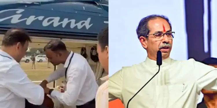 “Have You Searched Fadnavis?” – Uddhav Sena Hits Back in Bag Check Row