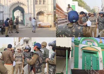 Heightened Security in Sambhal Ahead of Friday Prayers Following Mosque Violence