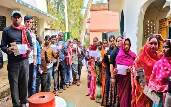 Jharkhand Assembly Elections 2024: Voting Underway for 38 Seats, 61.47% Turnout Recorded Till 3 PM