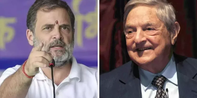 BJP Accuses Rahul Gandhi of George Soros Link, Congress Slams Allegations