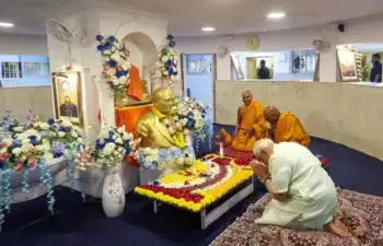 PM Modi Pays Tribute to Dr. BR Ambedkar on Mahaparinirvan Diwas