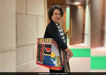 Priyanka Gandhi’s ‘Palestine’ Bag Sparks Row: BJP Alleges Political Posturing
