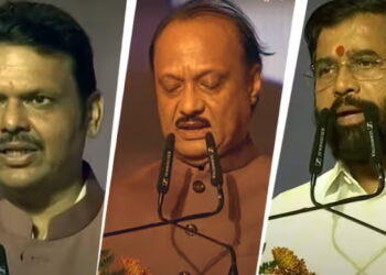 Devendra Fadnavis Sworn in as Maharashtra CM for Third Term; Shinde, Pawar Take Deputy Roles