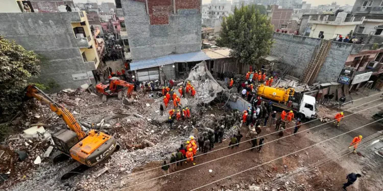 Mohali Building Collapse: 2 Dead, Many Trapped for Over 17 Hours
