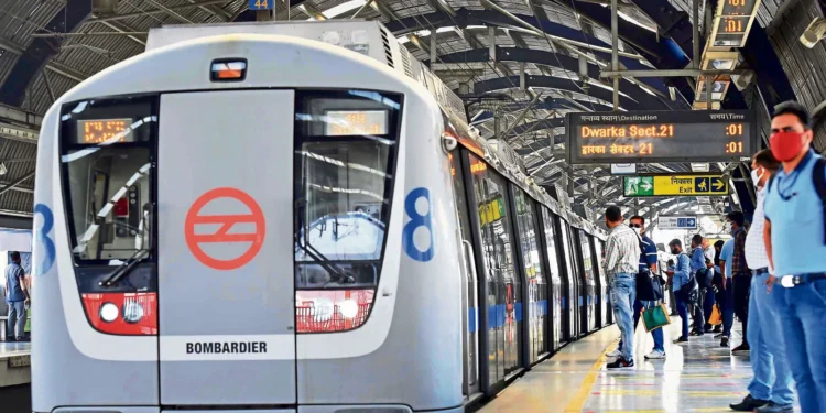 Delhi Metro Blue Line Services Disrupted Due to Cable Theft