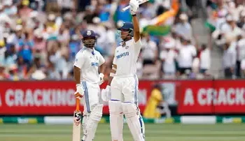 Jaiswal, Pant Keep Australia Wicketless in Second Session