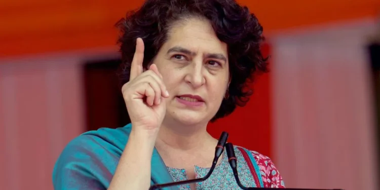 ‘Water Cannon, Lathi Charge in This Harsh Cold Inhuman’: Priyanka Gandhi Slams Bihar Govt Over BPSC Protests