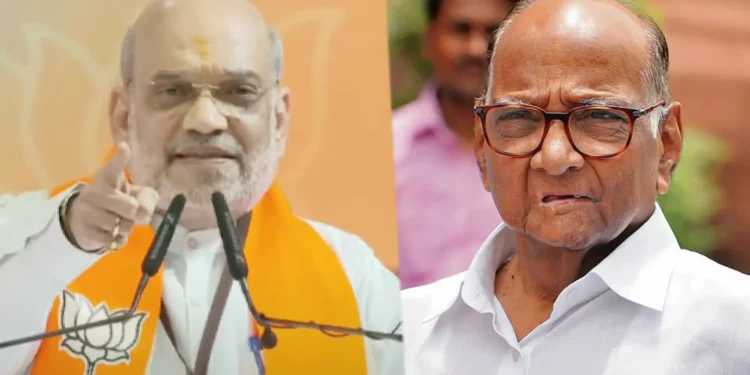 “Politics of Betrayal Buried 20 Feet Under”: Amit Shah’s Remarks Spark Sharp Rebuttal from Sharad Pawar