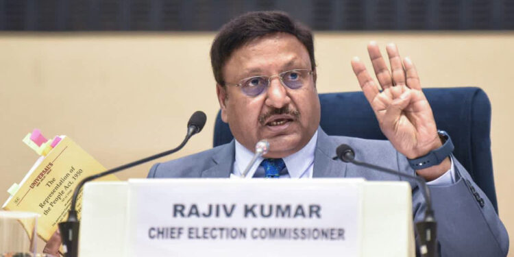 Outgoing Election Chief Rajiv Kumar Pushes for NRI Remote Voting, AI in Polls