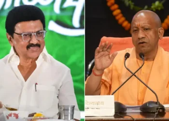 Yogi Adityanath, MK Stalin Clash Over Three-Language Policy: Tamil Nadu CM Calls Remarks ‘Political Black Comedy’