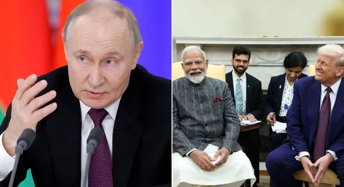 Putin Thanks PM Modi, Trump for ‘Noble Mission’ in Resolving Ukraine Conflict