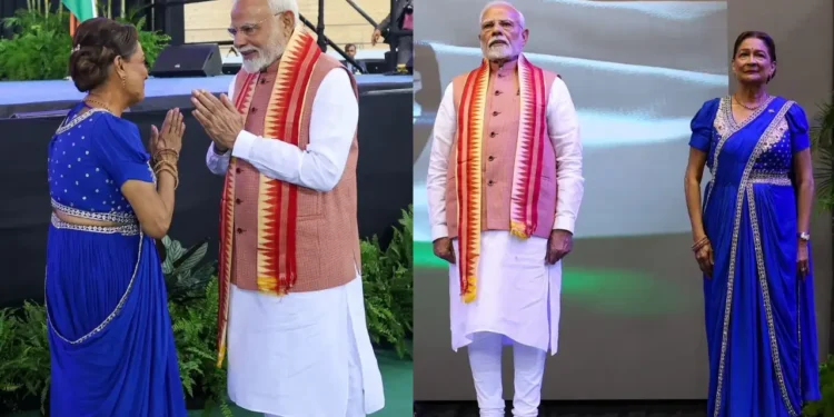 PM Modi Hails T&T Counterpart as ‘Bihar ki Beti’, Celebrates Ancestral Ties
