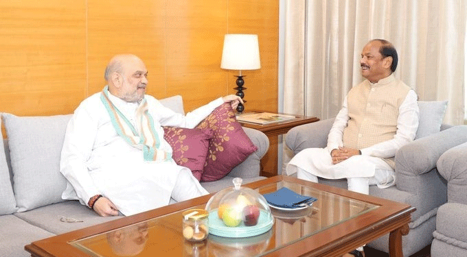 Former Jharkhand CM Raghubar Das Meets Union Home Minister Amit Shah, Discusses Key State Issues