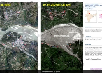 ISRO’s Satellite Imagery Aids Uttarkashi Flood Rescue and Recovery