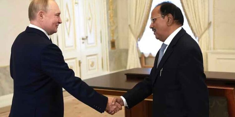 Ajit Doval Meets Putin in Moscow Amid Trump’s Tariff Threat Over Russian Oil