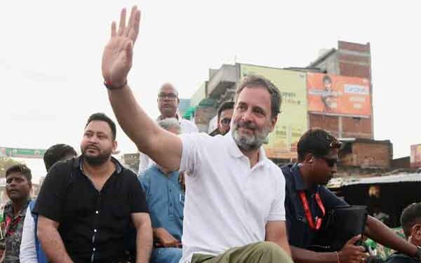 Tej Pratap Attacks Tejashwi and Rahul, Questions Motive of Voter Rights Yatra