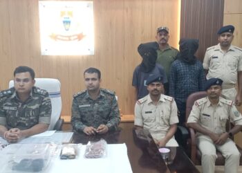 Chaibasa Police Arrests Notorious Naxal Leader Hidima and Associate