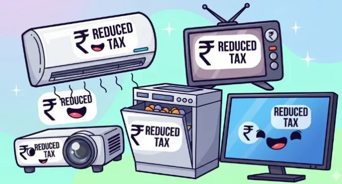 New GST Rates on Electronics: TVs, ACs, Dishwashers Get Cheaper, Mobiles and Laptops Unchanged
